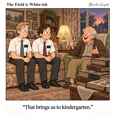 “That brings us to kindergarten.”